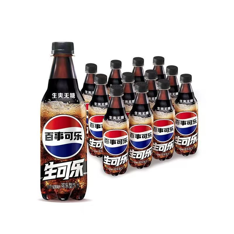 百事无糖生可乐500ml*12瓶